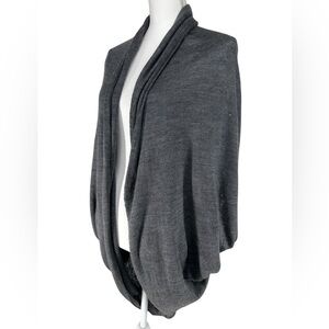 CLASSIQUES ENTRIER / Gray Cocoon Cardigan Wrap / Small - Medium